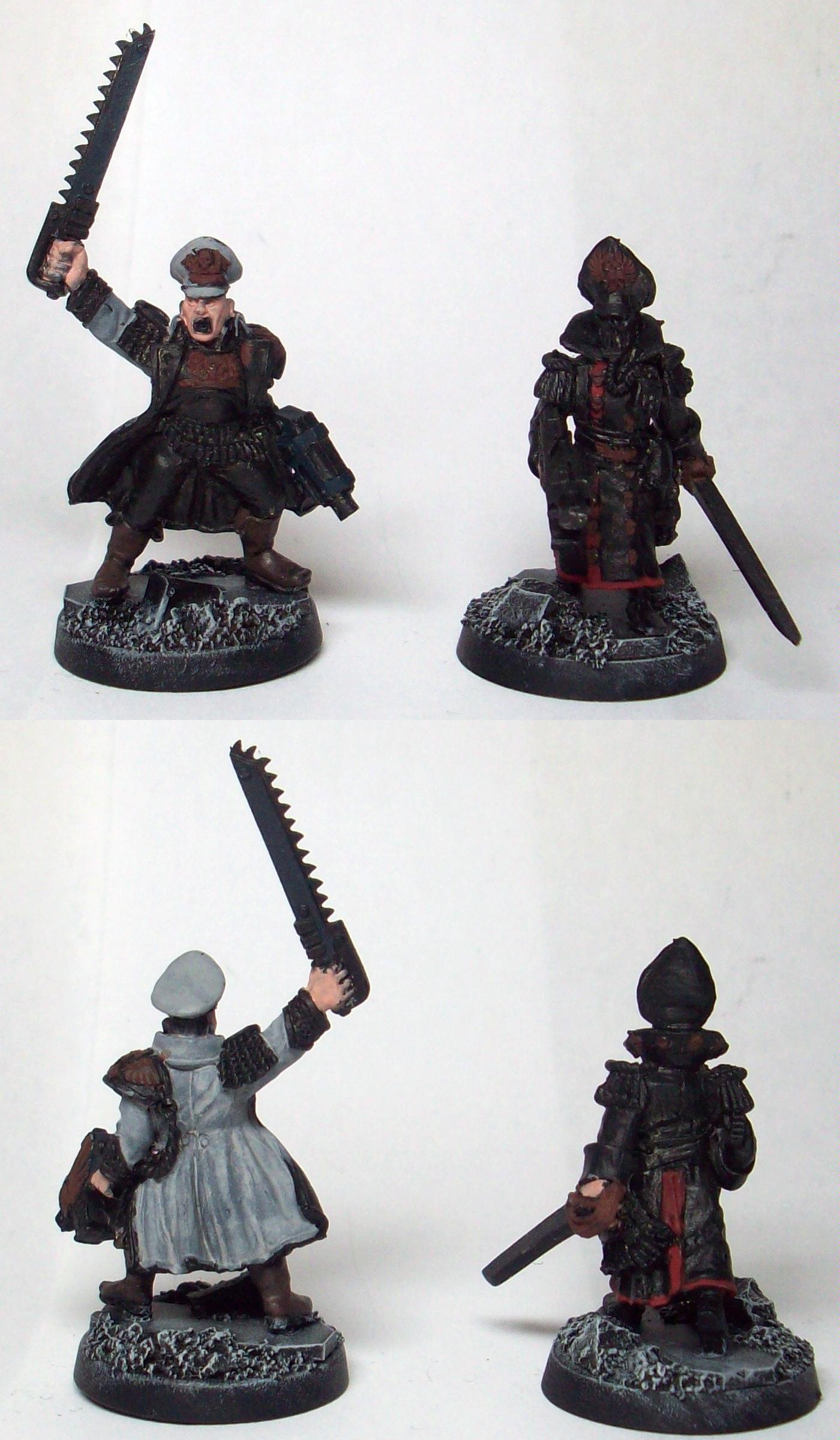 Commissar, Imperial Guard, Mordian Iron Guard, Work In Progress ...