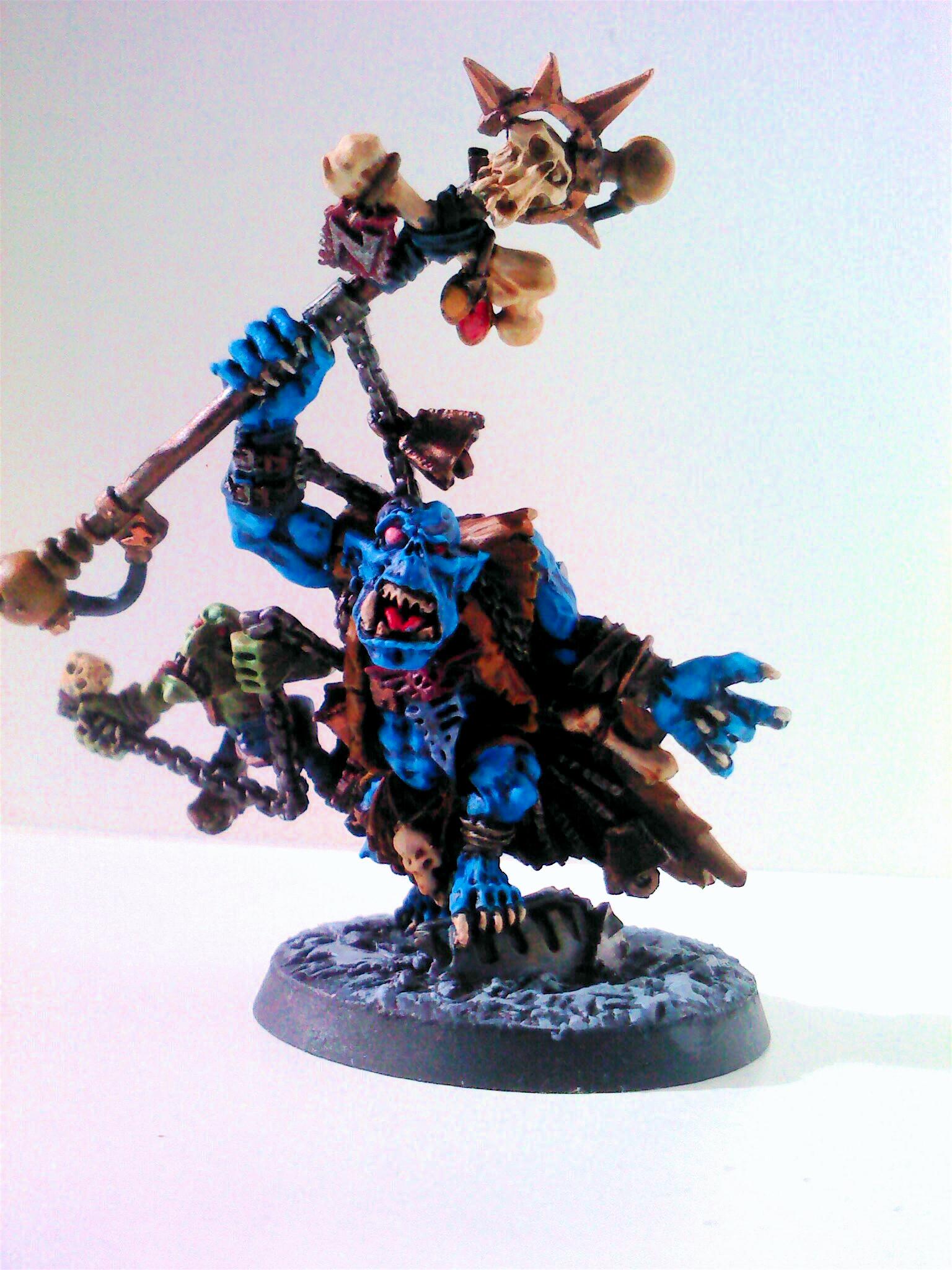 Blue, Orks, Phycar, Weirdboy, Wierdboy