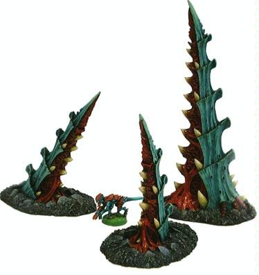 The capillary towers on FW