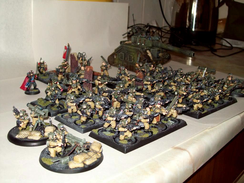 Cadians, Imperial Guard, Movement Tray