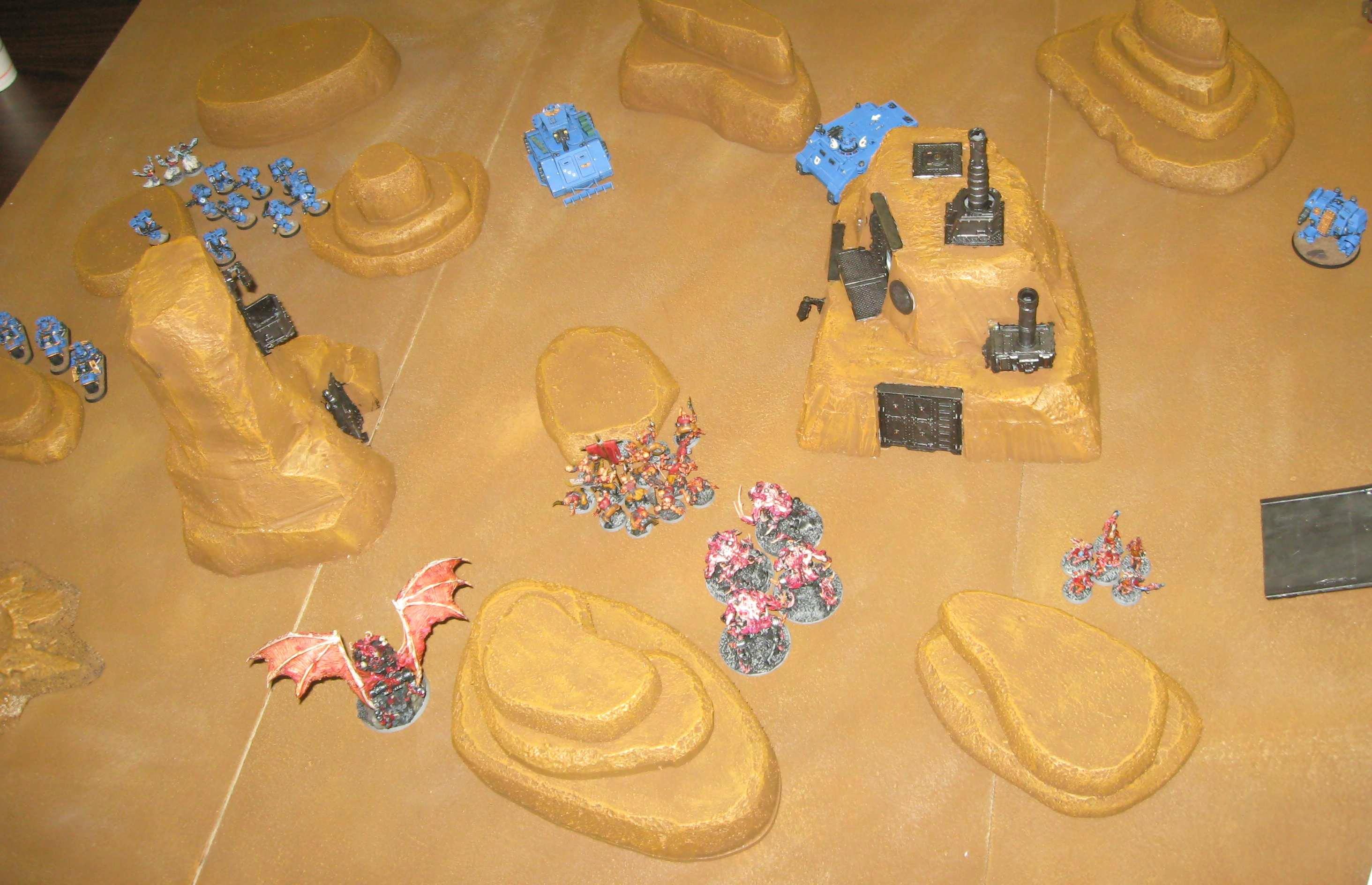 Tournament, Round 1 game, Daemons drop