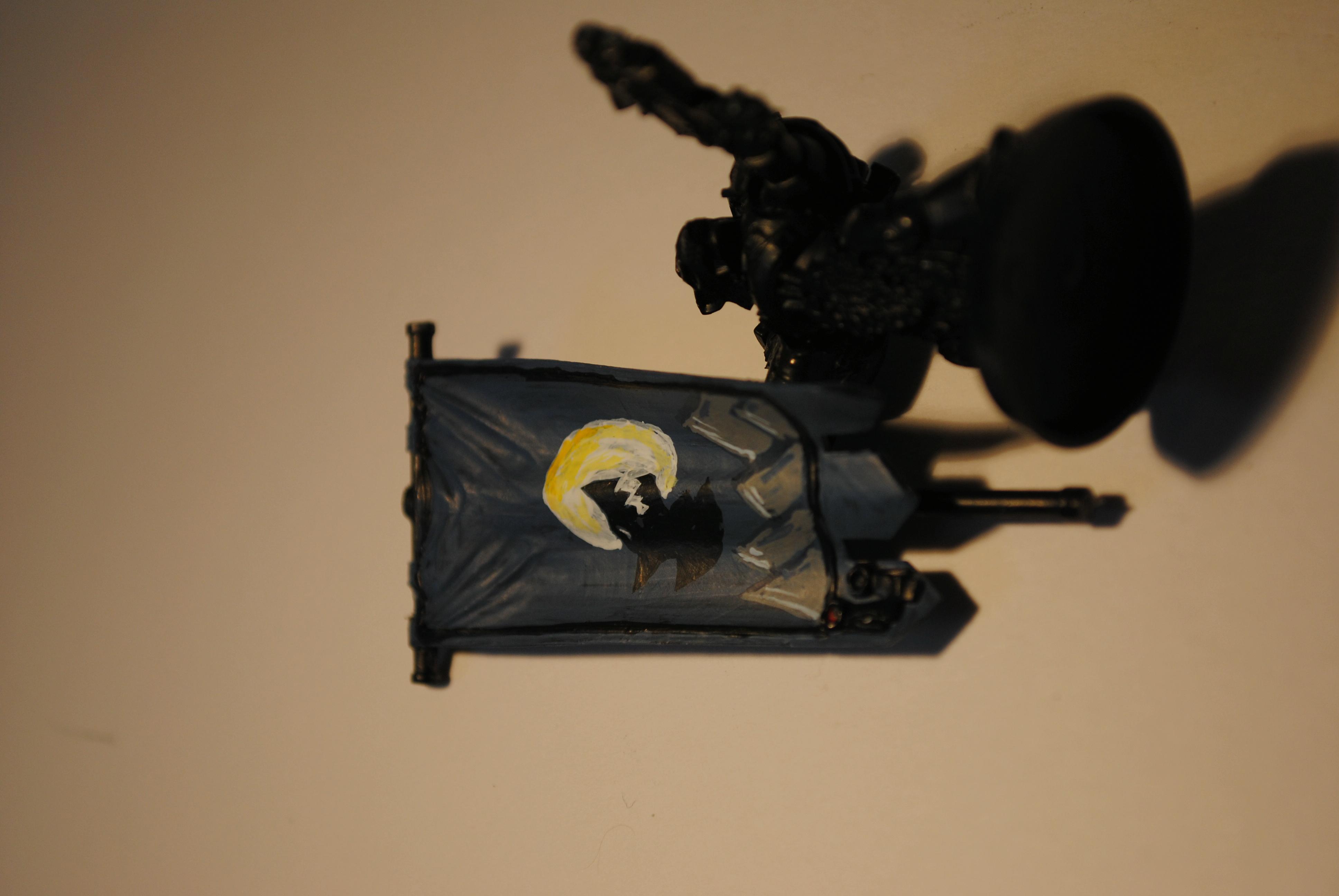 My grey hunters banner, my first go at free hand