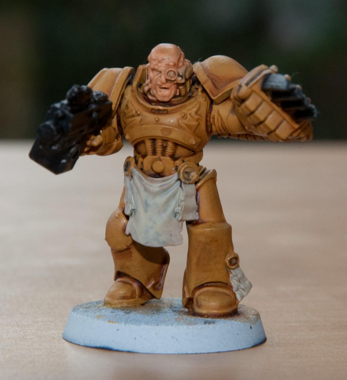 Sternguard Sergent WIP (Kit bashed from the SW frame)