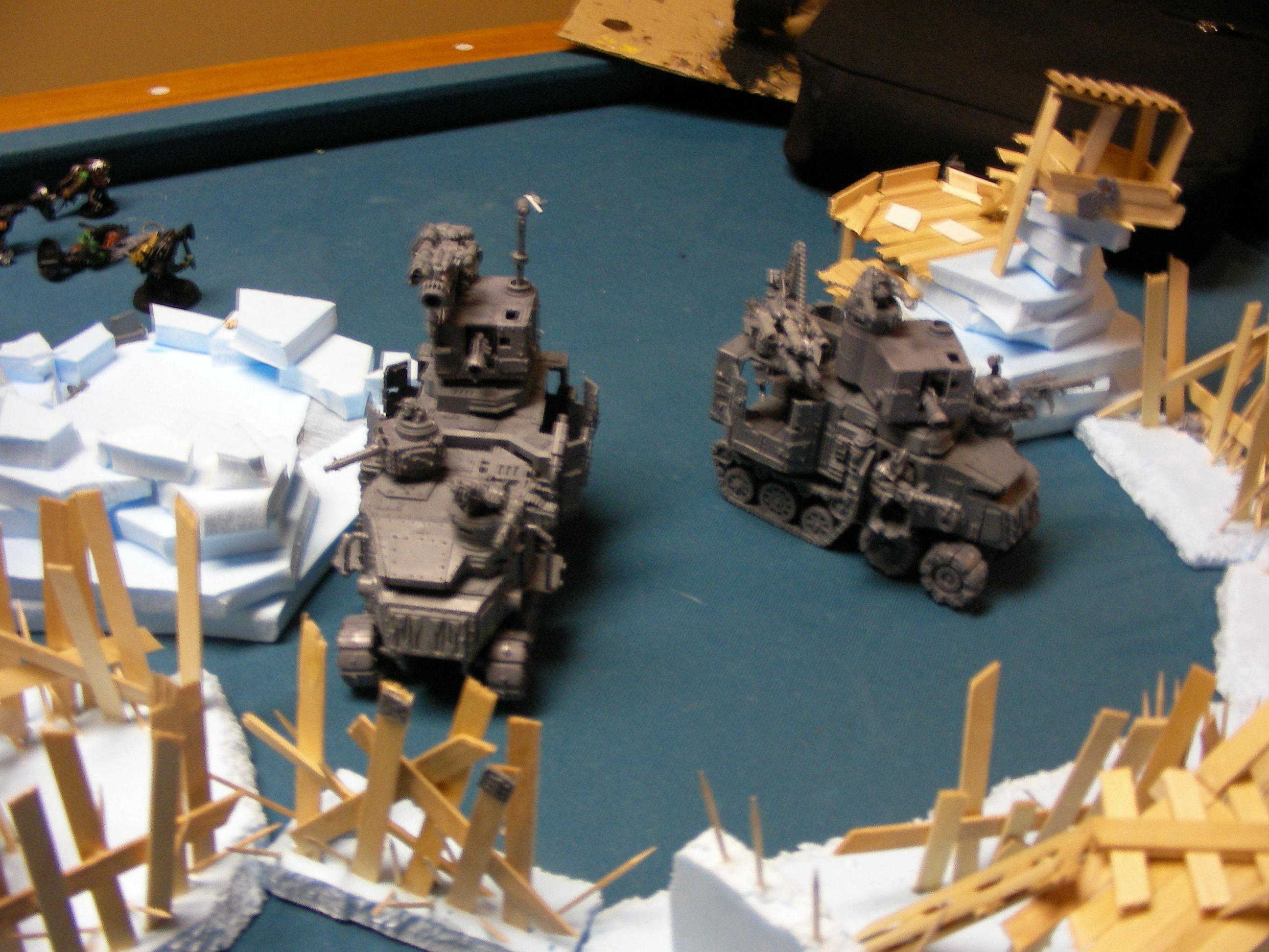 orks holding the city