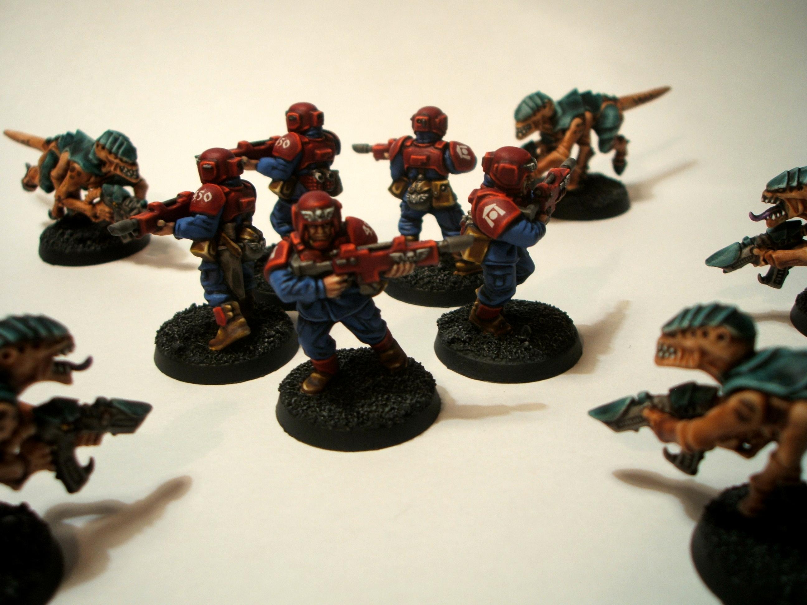 Cadians, Cosmic, Imperial Guard, Tyranids