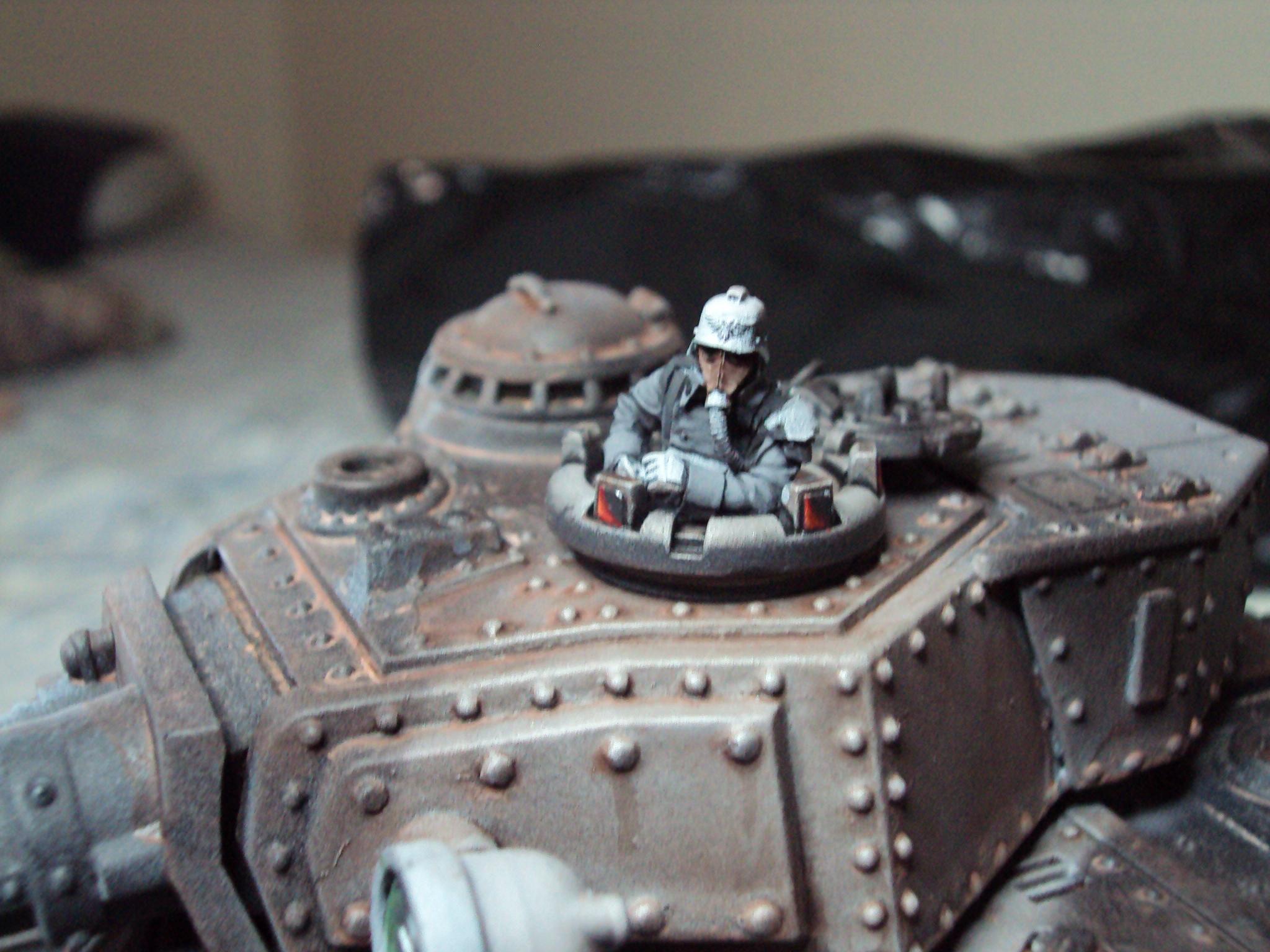 The converted death korp tank commander