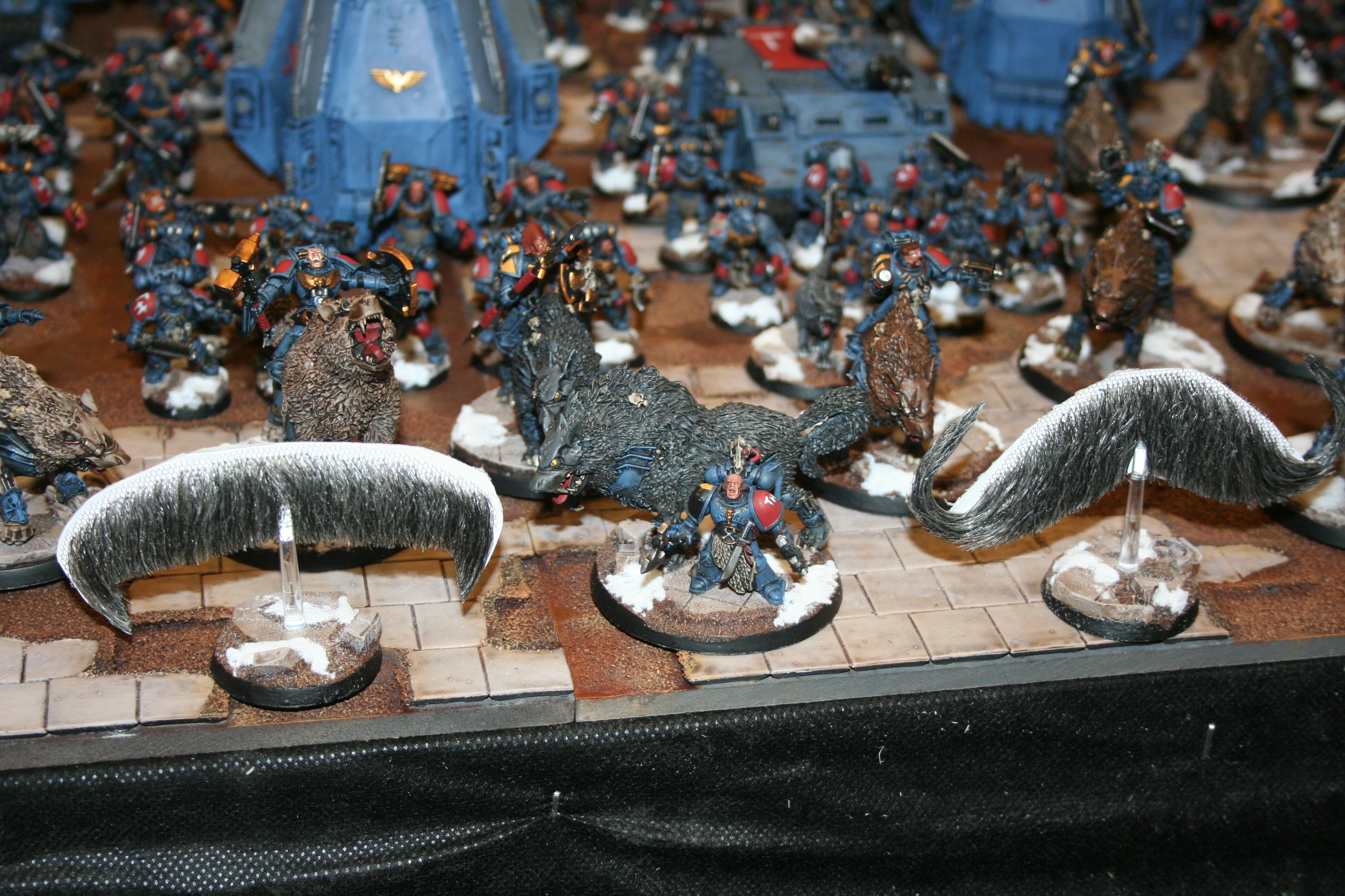 Gigantic Mustaches, Space Wolves, Thunder Wolf