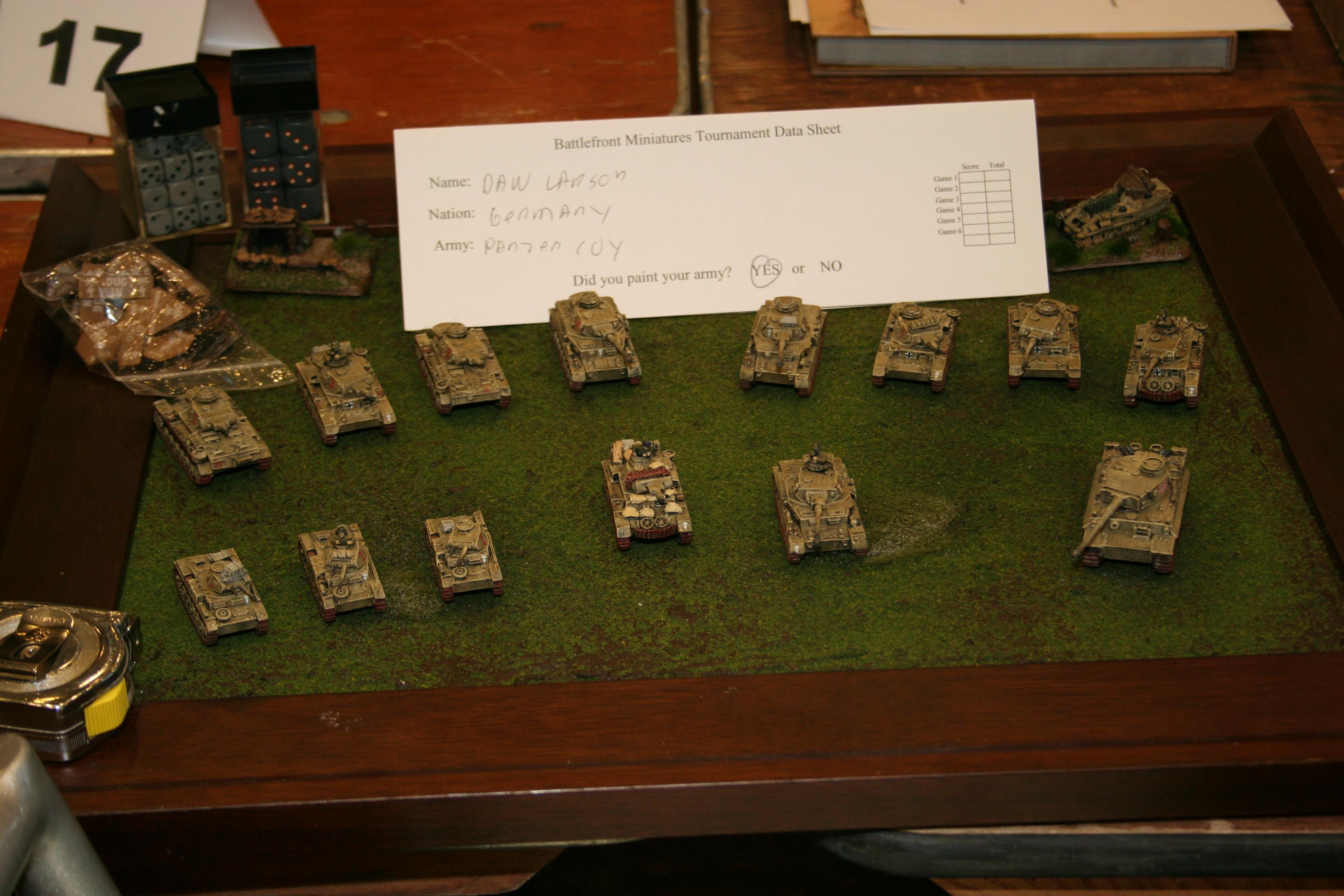 Adepticon 2010, Flames Of War, Germans, Late War, Panzers, World War 2