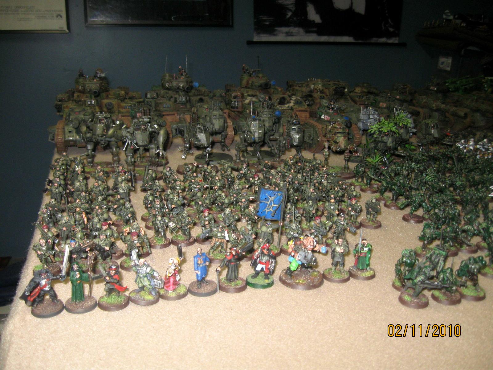 Army, Cadians, Imperial Guard, Regimental Advisors