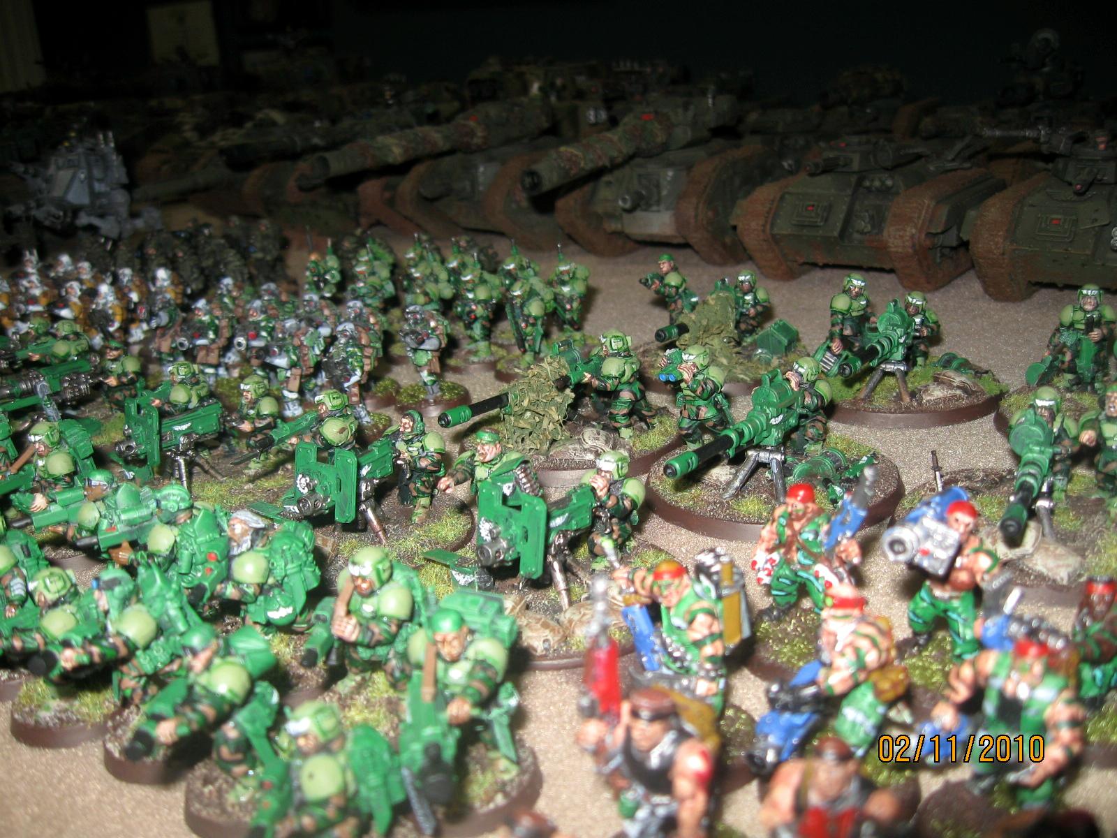 Army, Cadians, Catachans, Imperial Guard