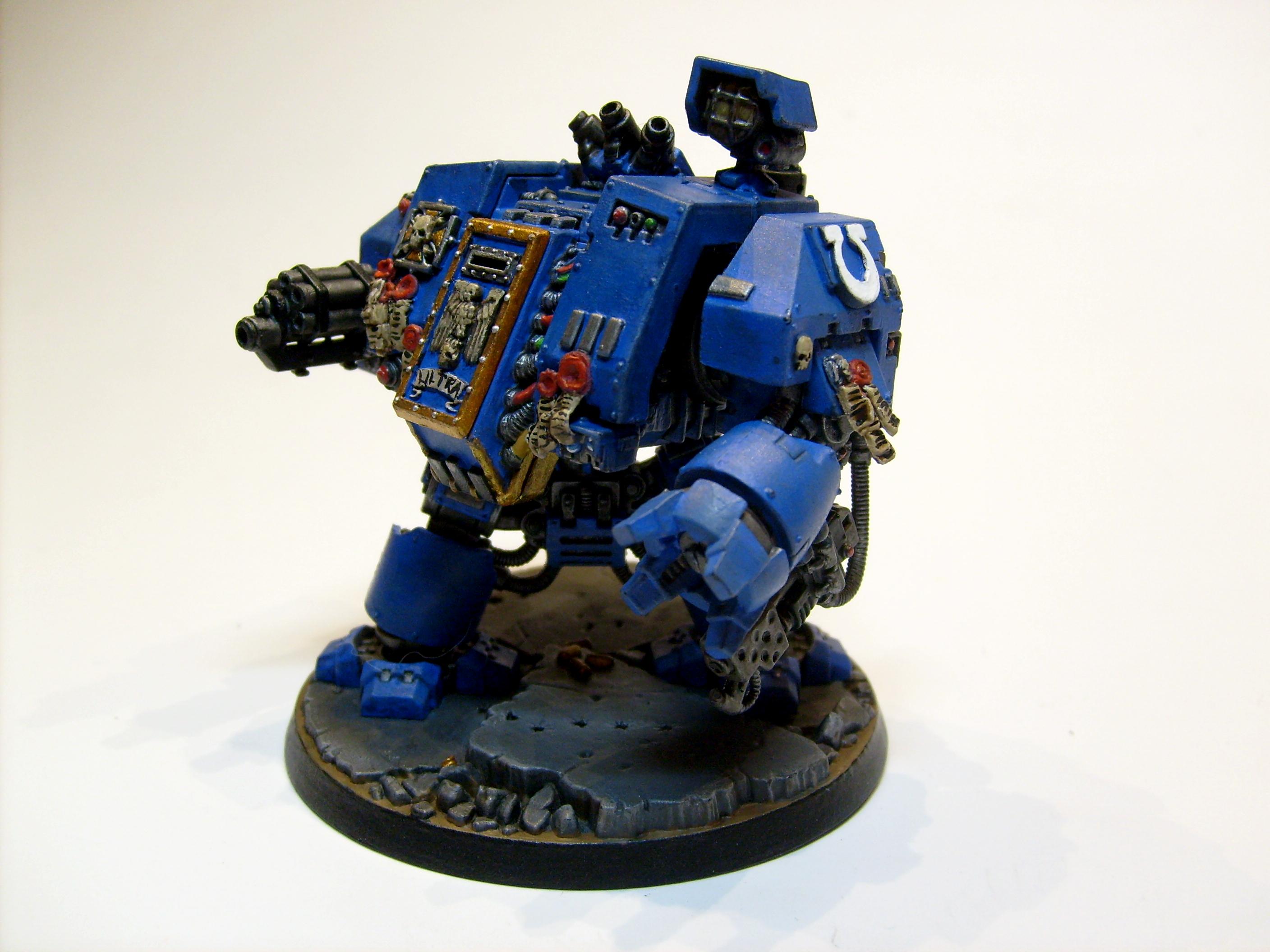 Dreadnought, Space Marines, Ultramarines