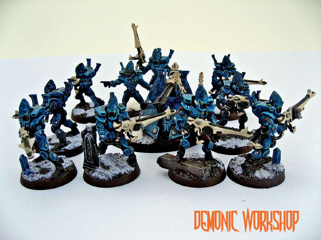 Demonic Workshop, Eldar, Guardians, Warhammer 40,000