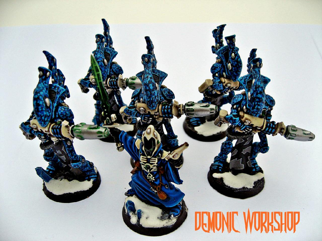 Demonic Workshop, Eldar, Snow, Warhammer 40,000, Warlock, Wraithguard