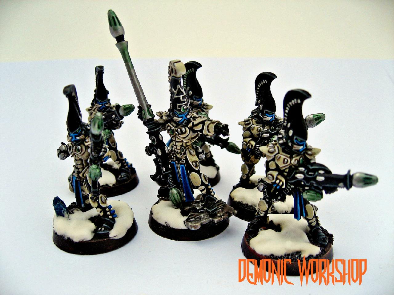 Demonic Workshop, Eldar, Exarch, Fire Dragon, Warhammer 40,000