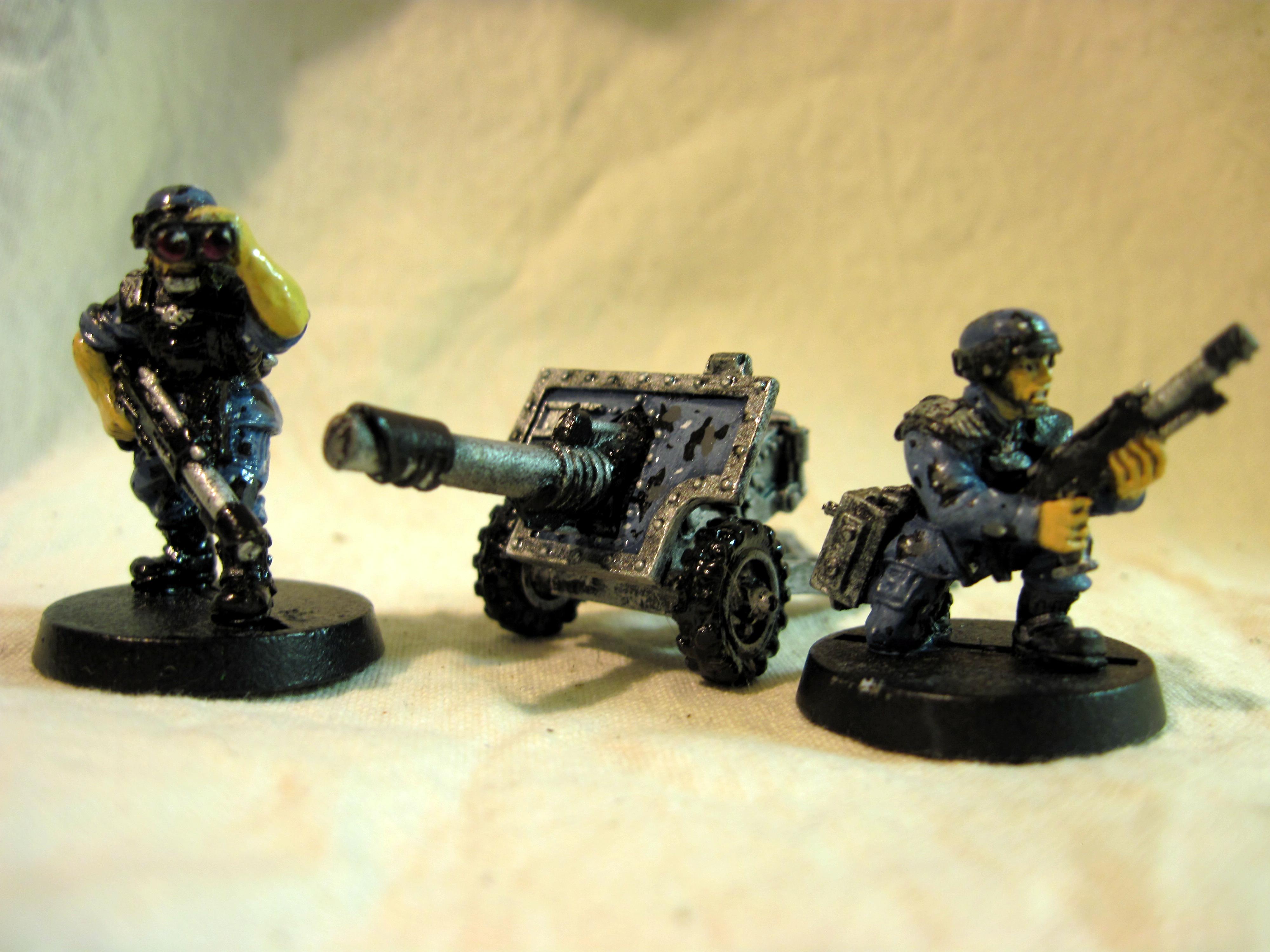 Heavy Weapons Team, Imperial Guard, Lascannon