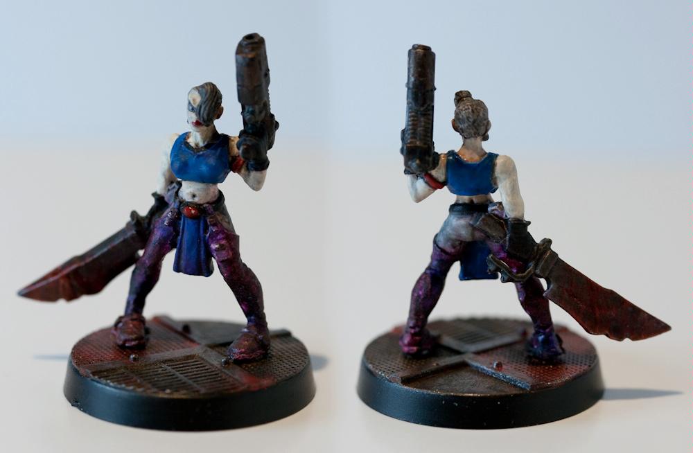 Escher, Female, Ganger, Girls, Gothic, Juve, Lolita, Necromunda