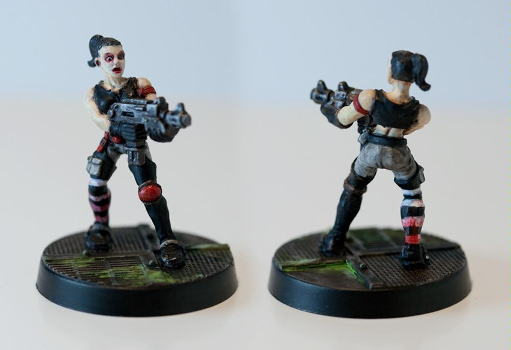 Escher, Female, Ganger, Girls, Gothic, Juve, Lolita, Necromunda