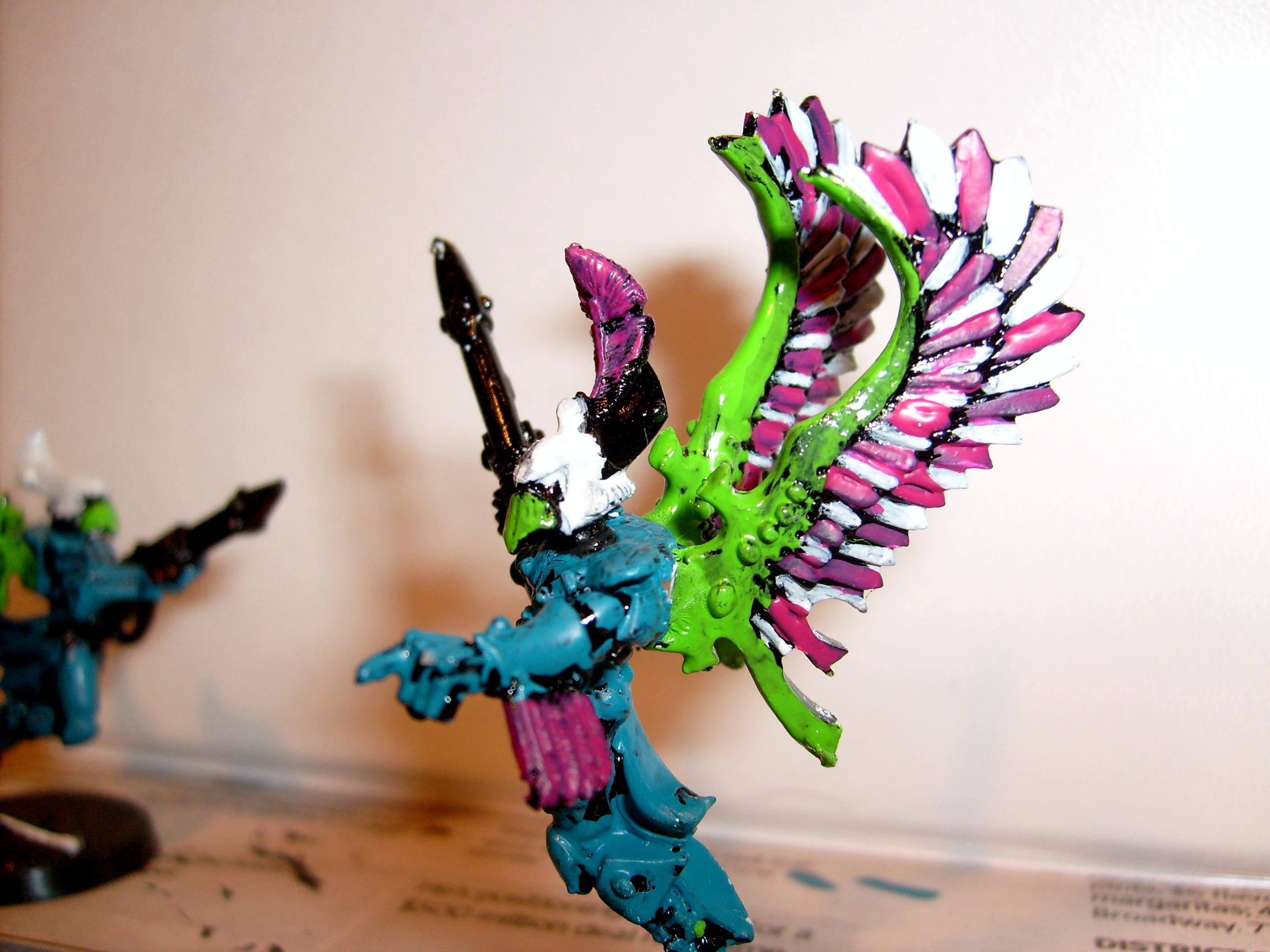Eldar, Exarch, Swooping Hawks, Warhammer 40,000