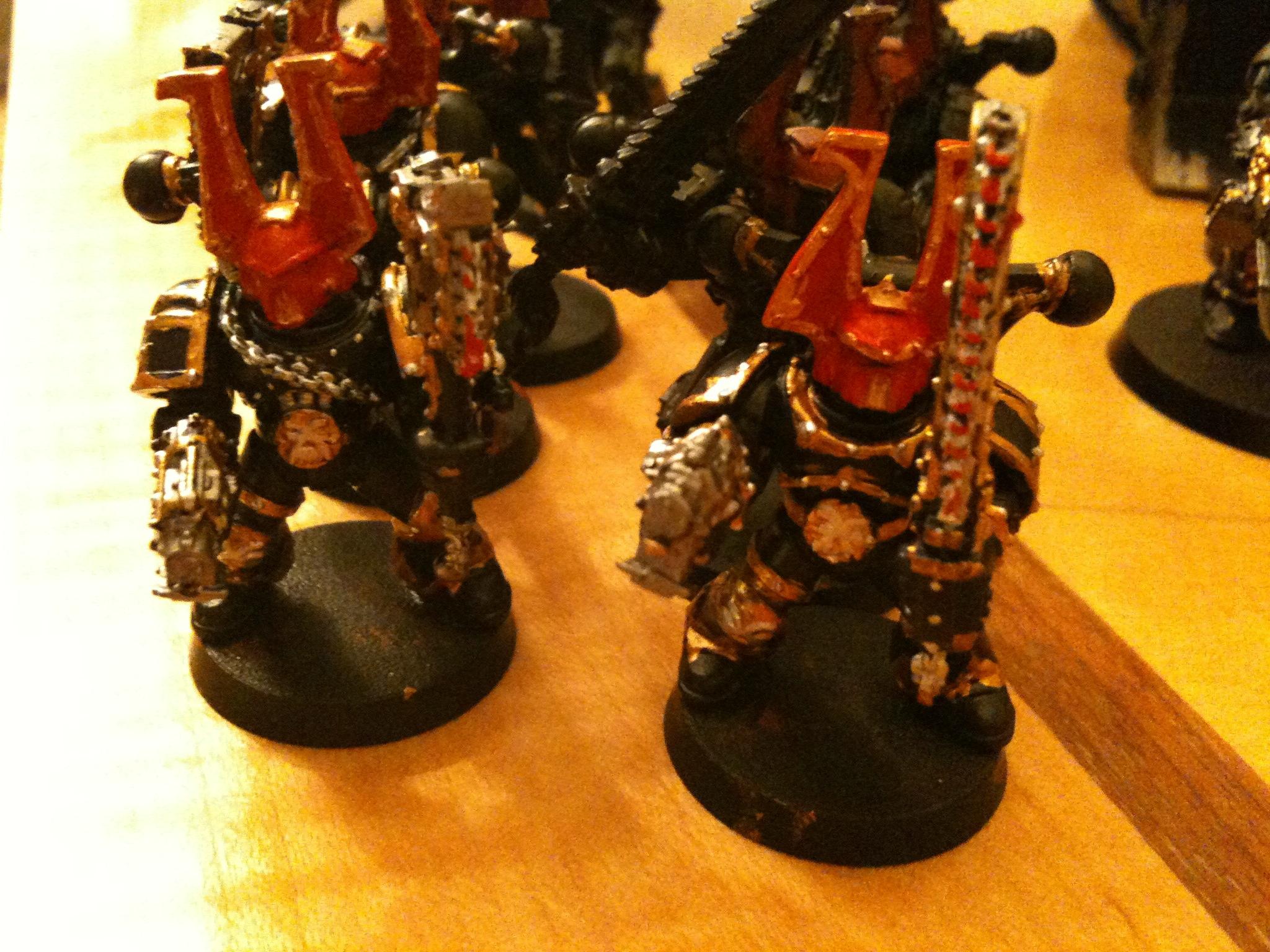 Black Legion, Chaos Space Marines, Work In Progress