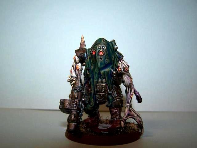 Conversion, Swamp Base, Traitor Ogryns, Warhammer 40,000, Wash