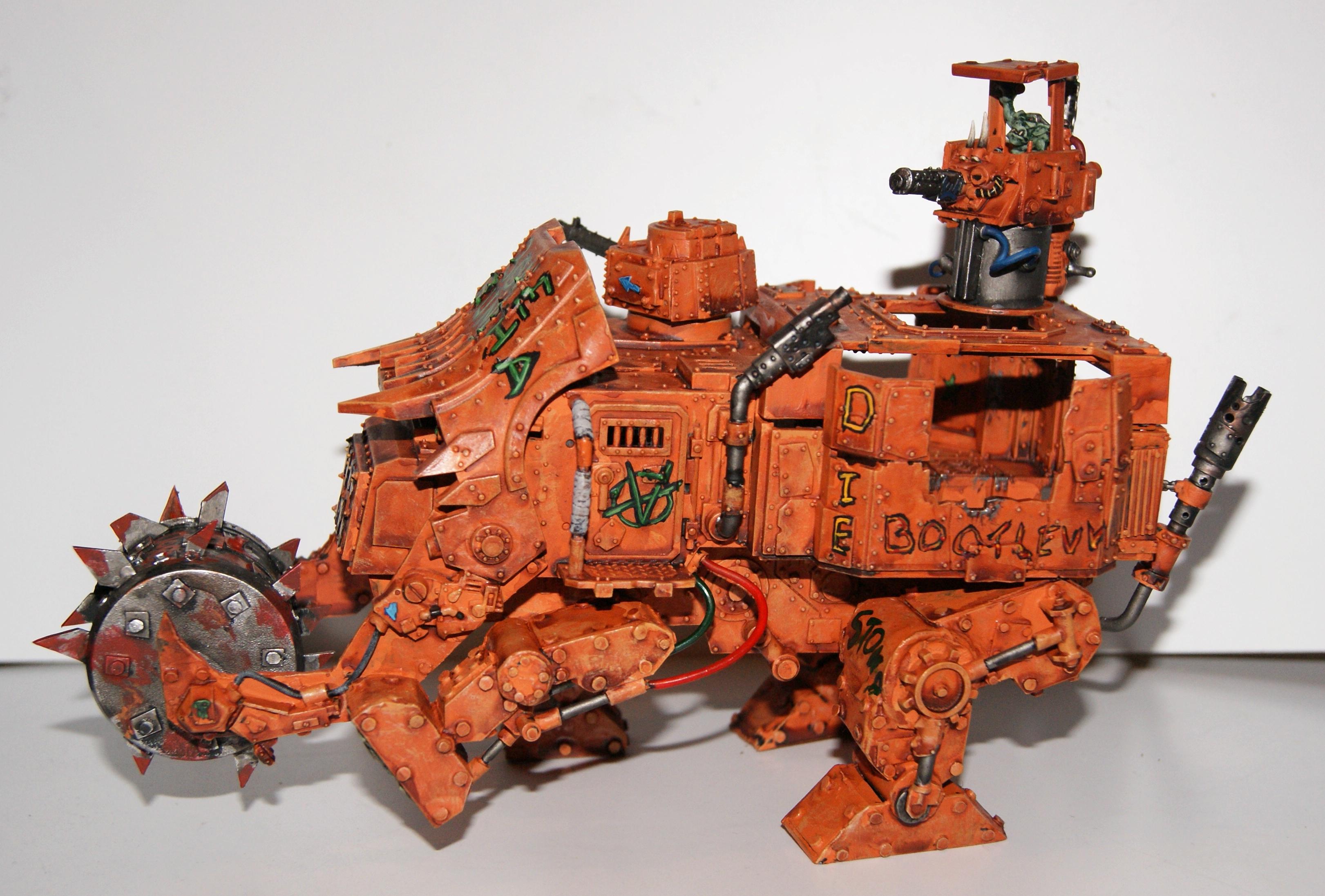 Battlewagon, Conversion, Grot Rebellion, Grot Rebels, Warhammer 40,000, Work In Progress