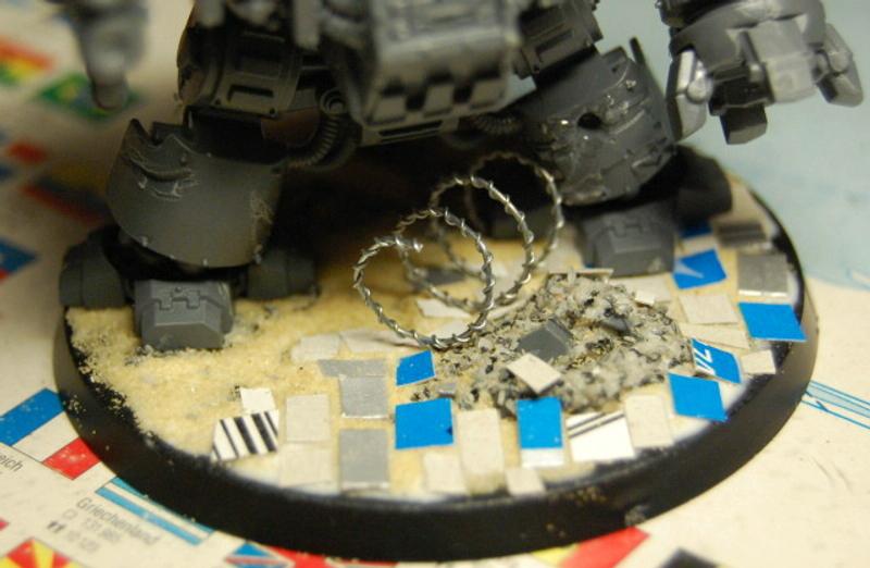 Detail of base