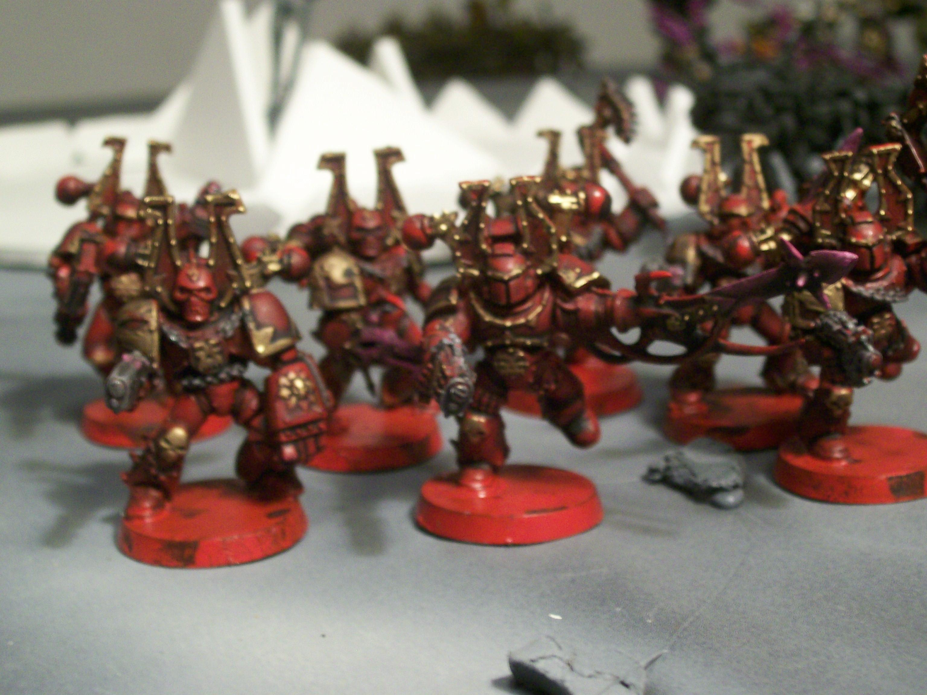 some world bearers i painted for fun
