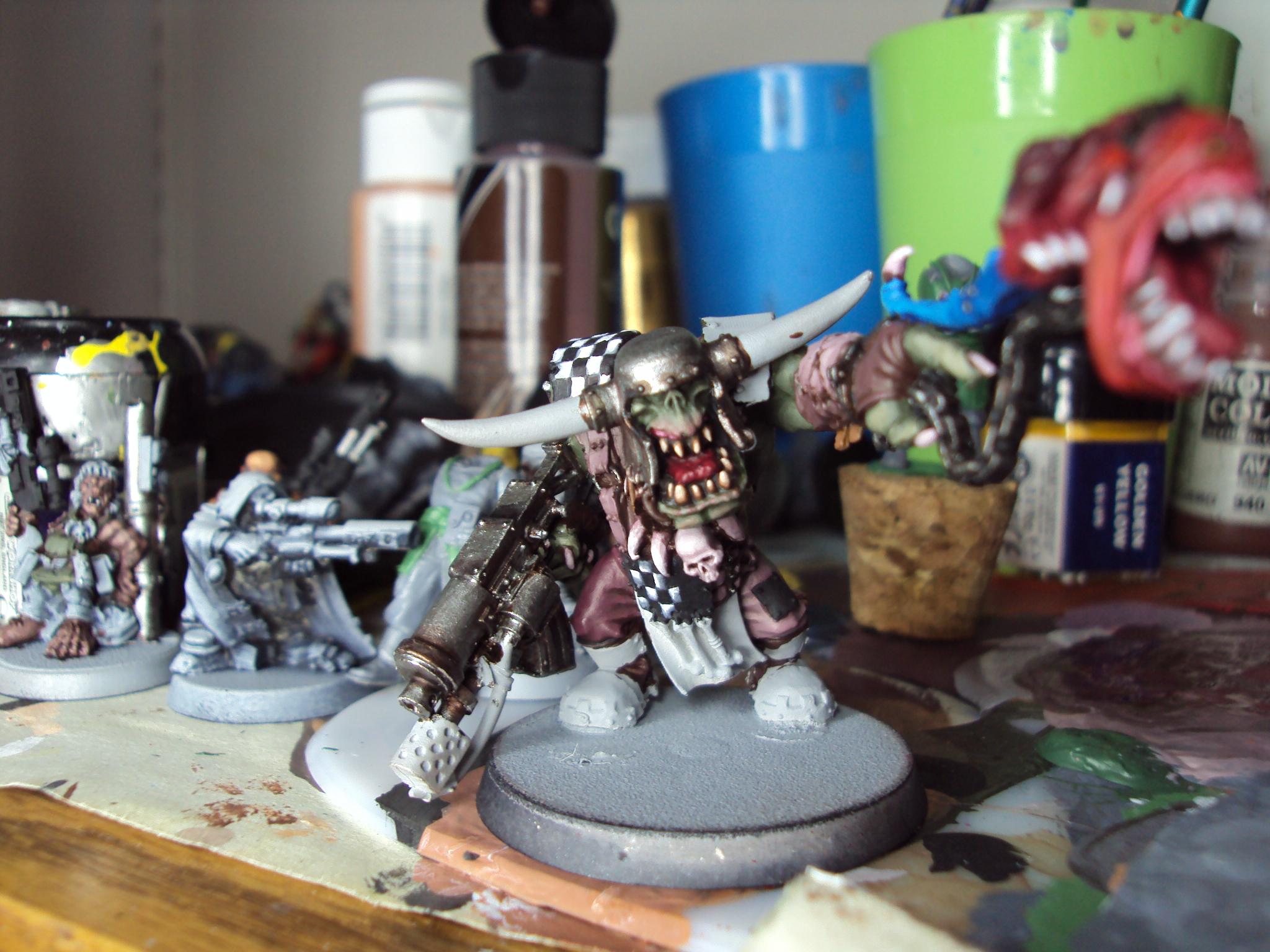 Warboss With Attack Squig