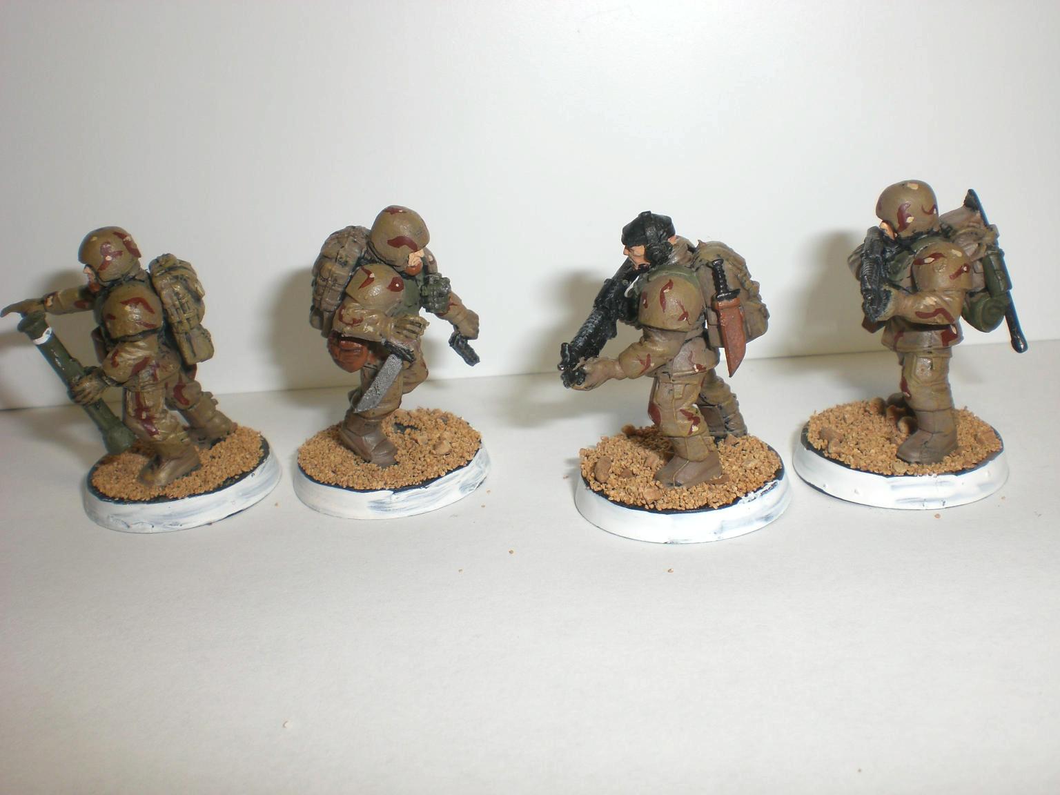 Conversion, Desert Storm, Imperial Guard, M16, Space Marines, Usmc