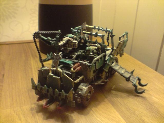 Chaos, Orcs, Orks, Trukk, Warhammer 40,000, Warriors