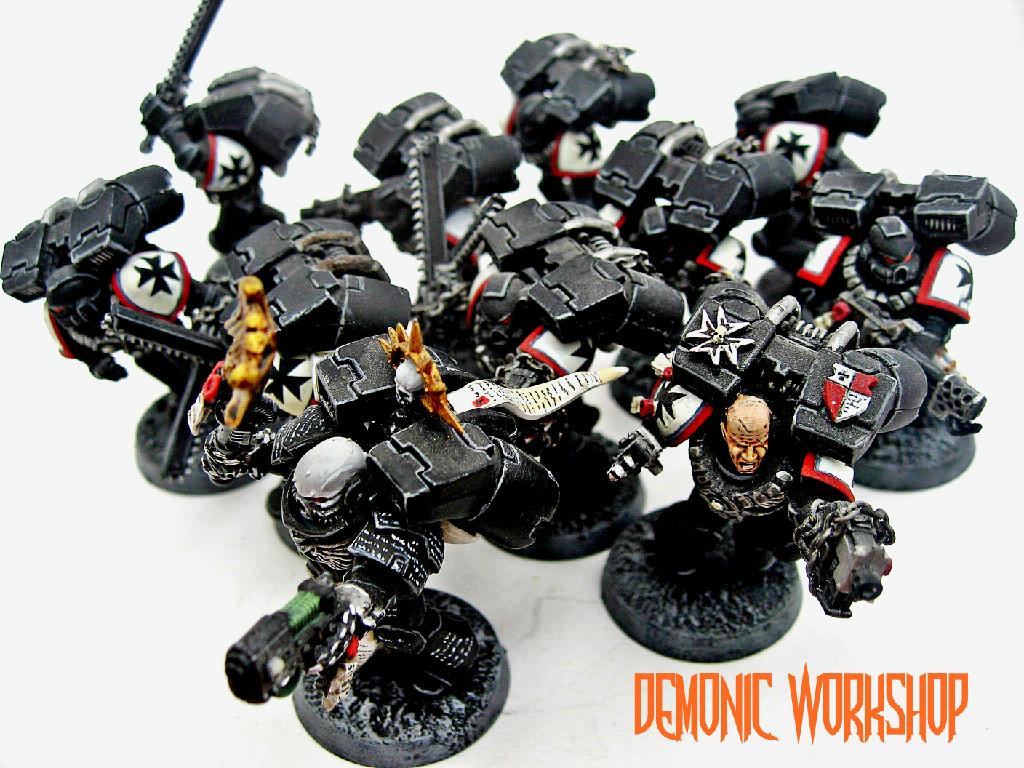 Black Templars, Demonic Workshop, Space Marines, Warhammer 40,000