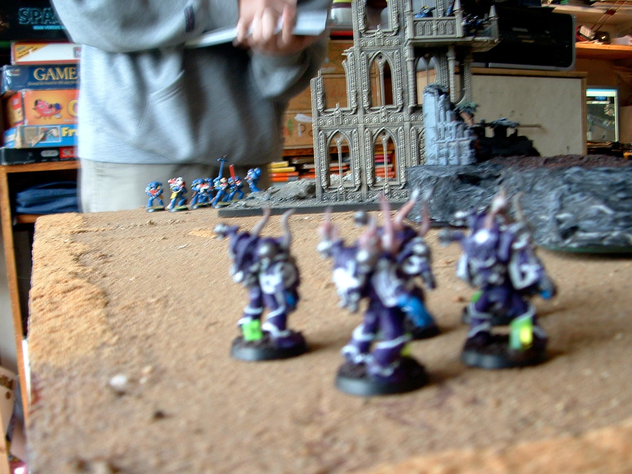 Battle Report, Chaos, Space Marines