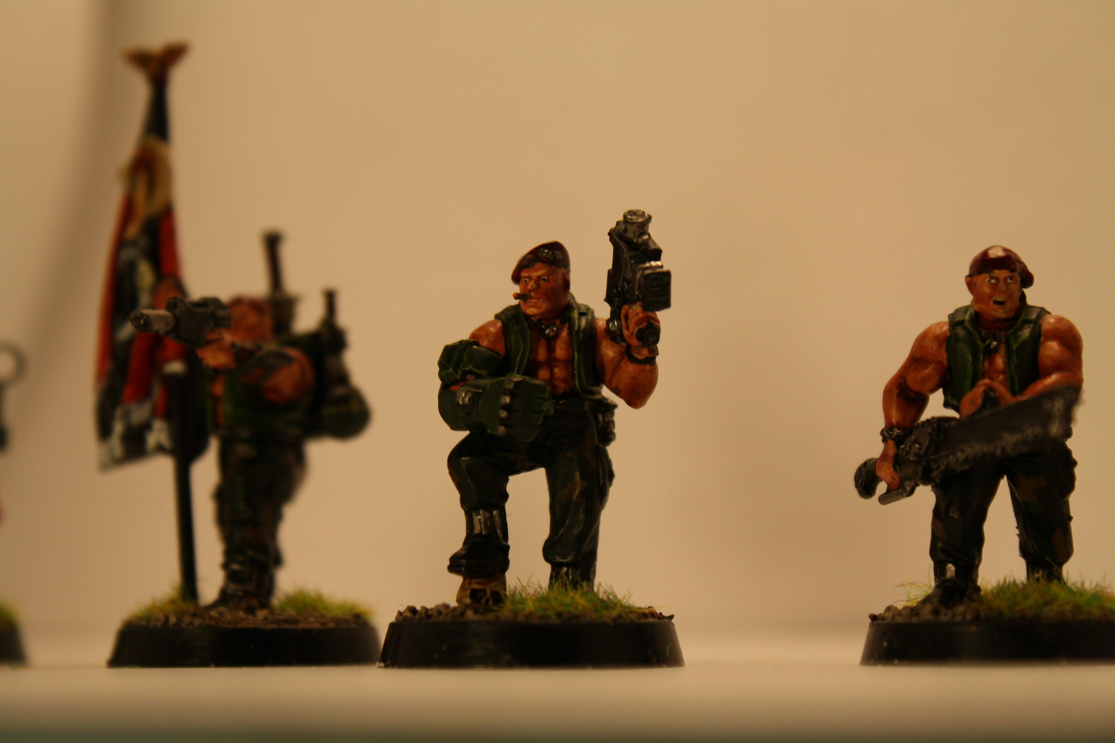 Catachan, Command Squad, Imperial Guard