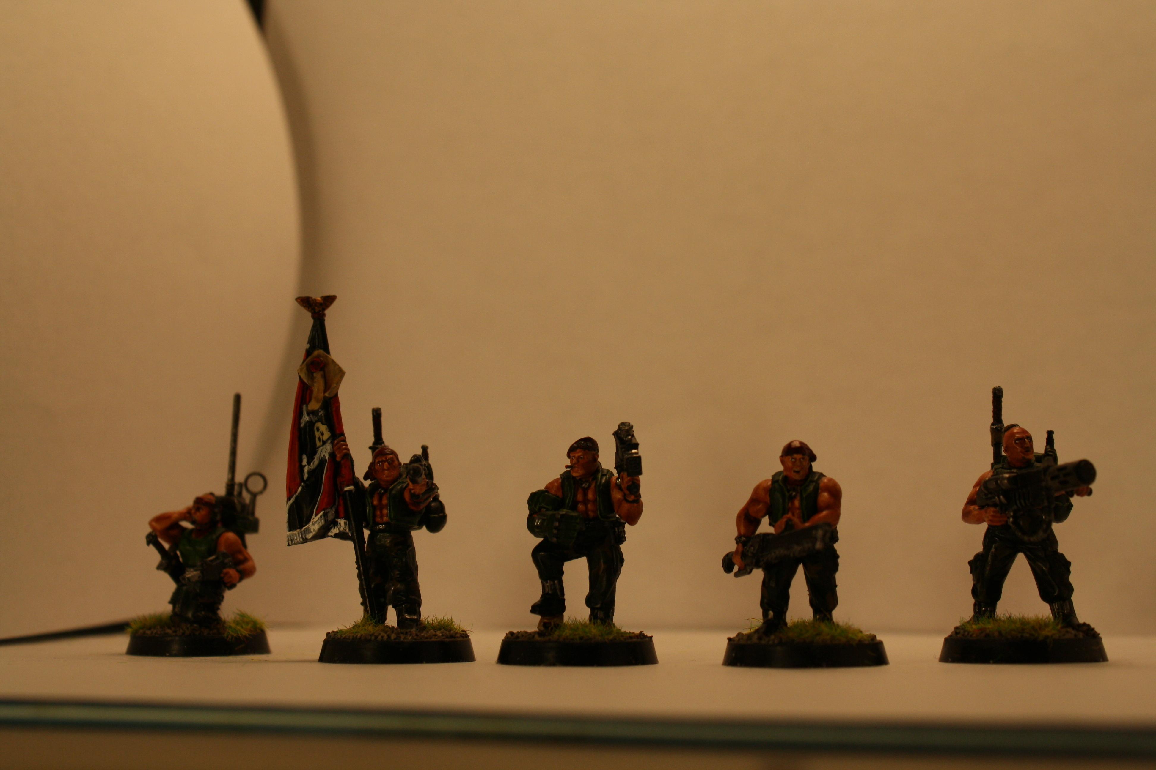 Catachan, Command Squad, Imperial Guard