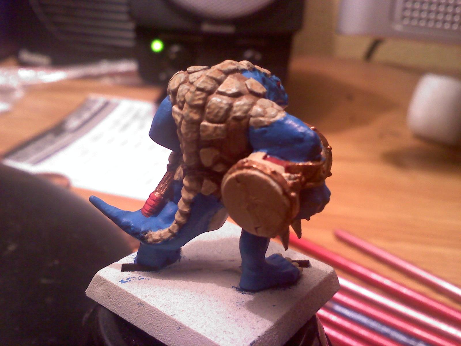 First Lizardmen saurus