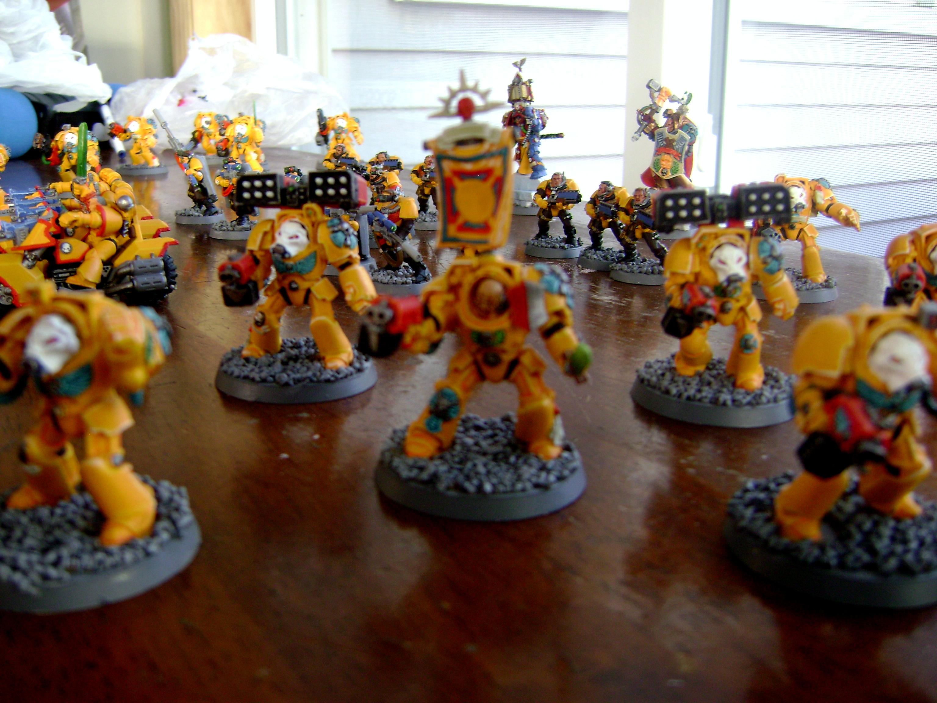 Army, Imperial Fists, Space Marines, Terminator Armor