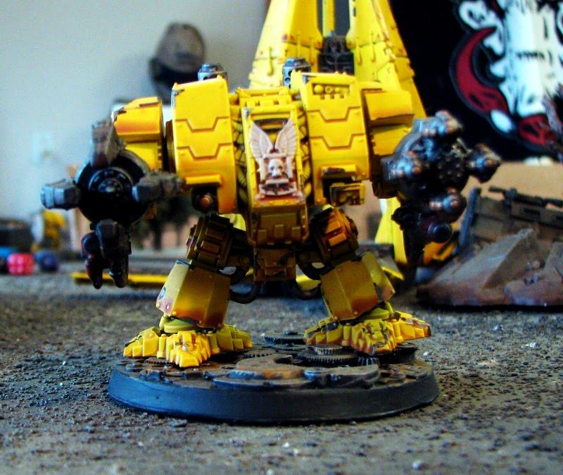 Dreadnought, Imperial Fists, Ironclad, Space Marines
