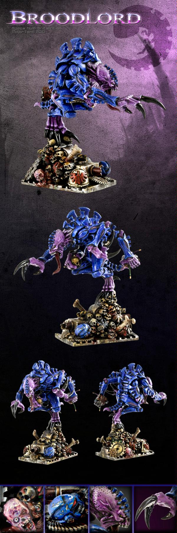 Awesome, Broodlord, Character, Genestealer, Genestealer Broodlord Spacehulk Painted, Painted, Spacehulk, Troops