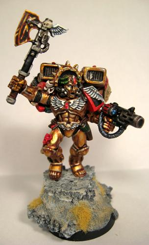 Blood Angels, Chapter Master, Chaptermaster, Dante, Gold