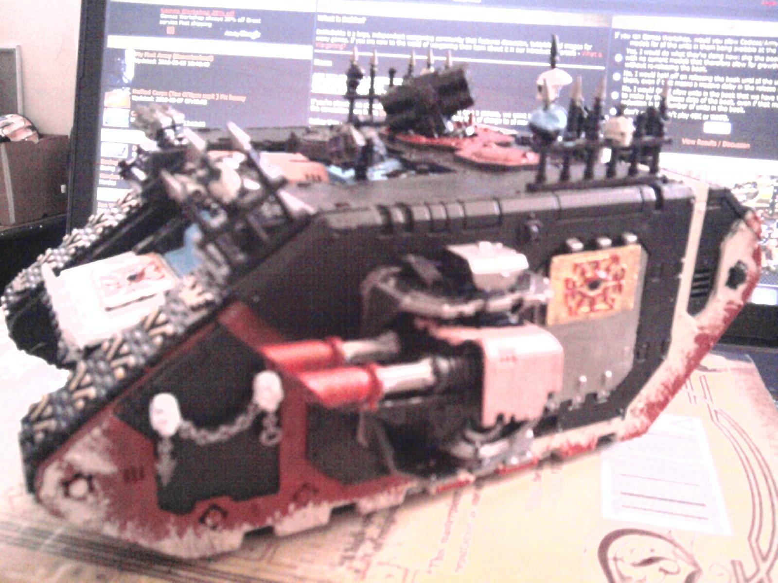 A Side view of my Land Raider