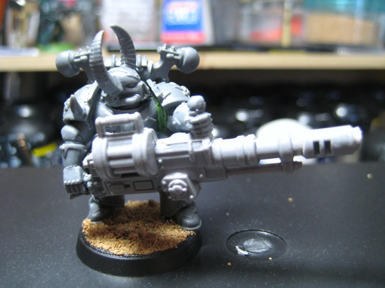 Autocannon, Chaos, Chaos Space Marines, Warhammer 40,000