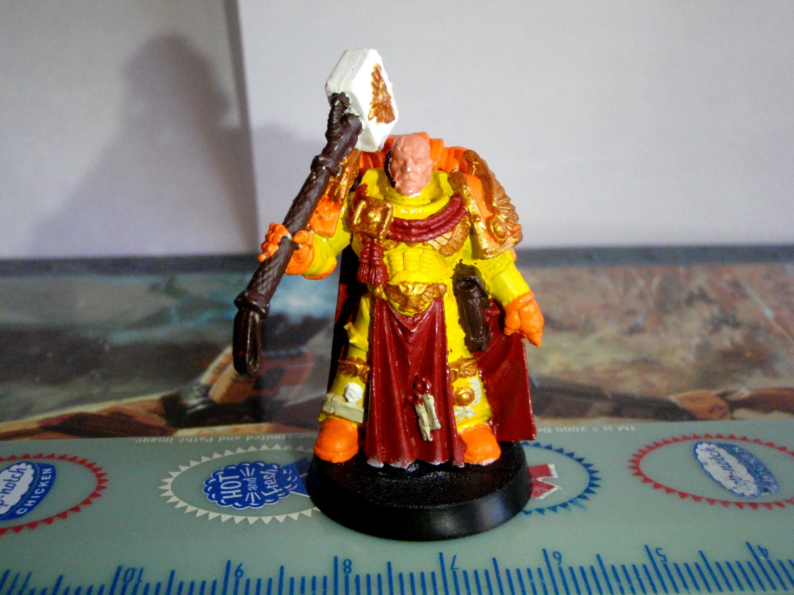 Space Marines, chapter master 'Scorpius Lysander'