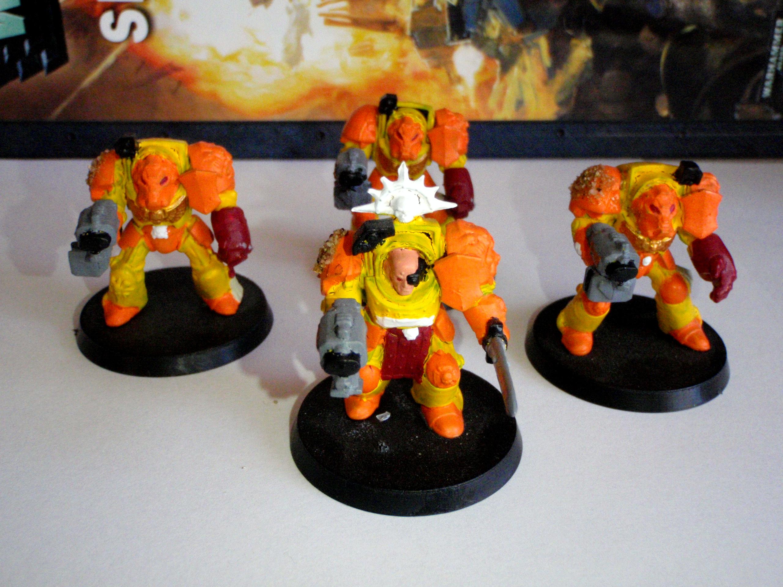 Space Marines, terminator squad- unfinished