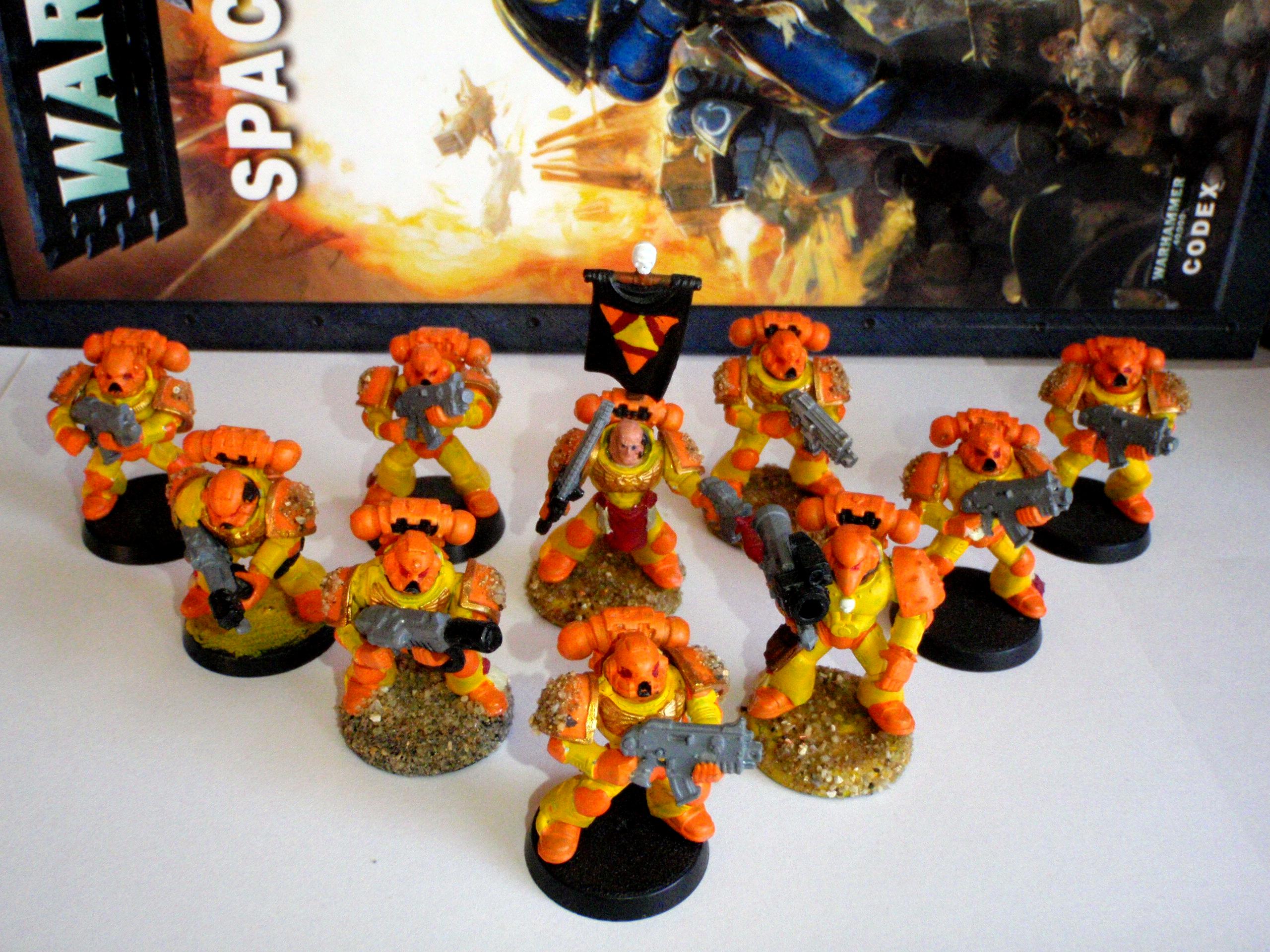 Space Marines, tactical squad