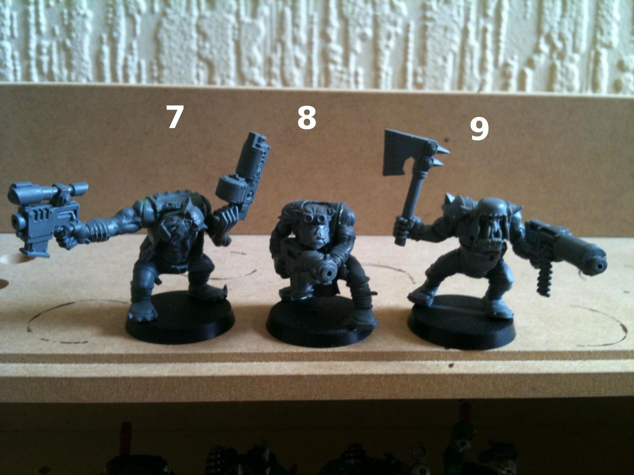 Orks, Shootas, Work In Progress