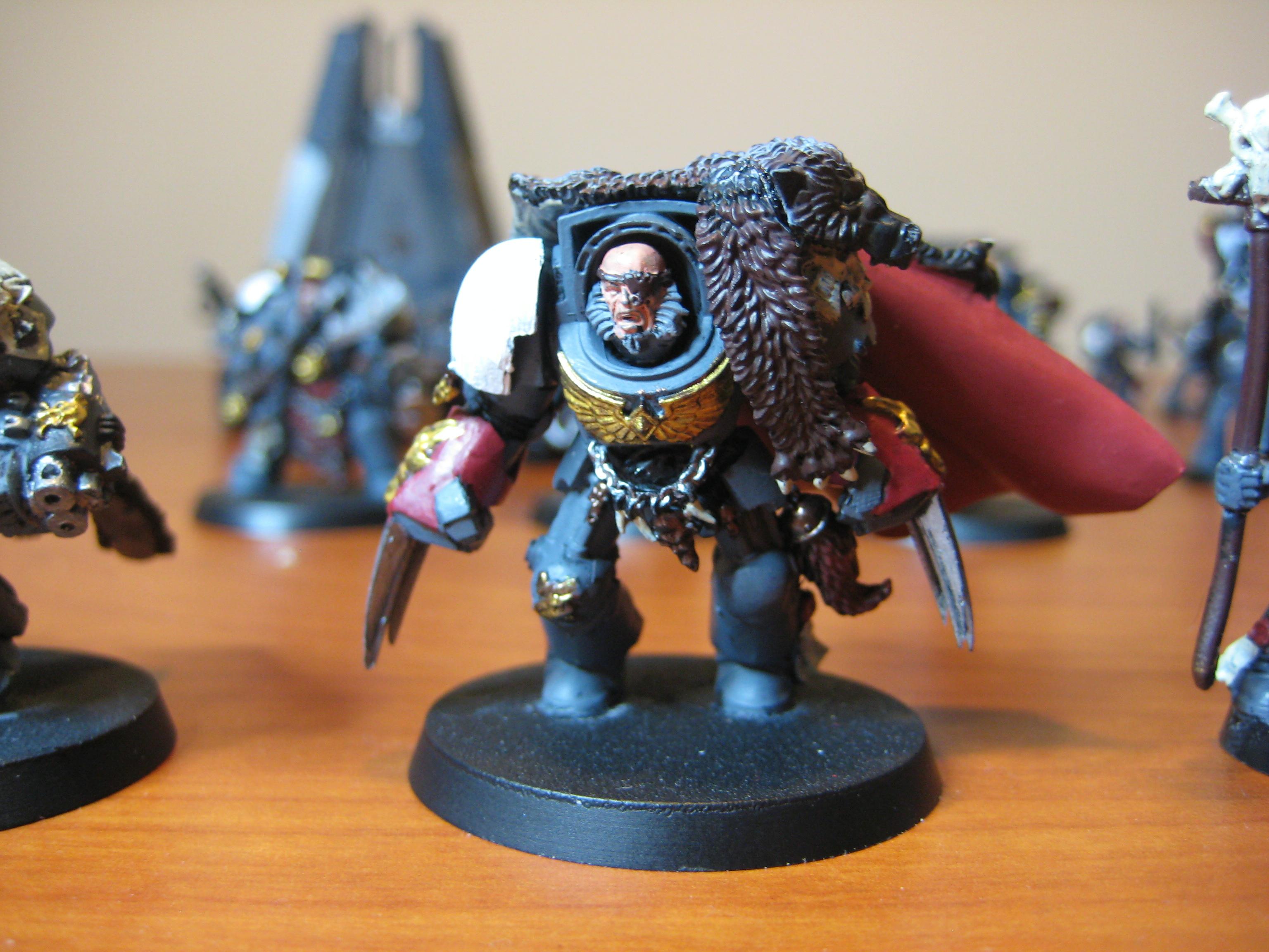 Bran Redmaw, Space Marines, Space Wolves, Wolf Lord, Work In Progress