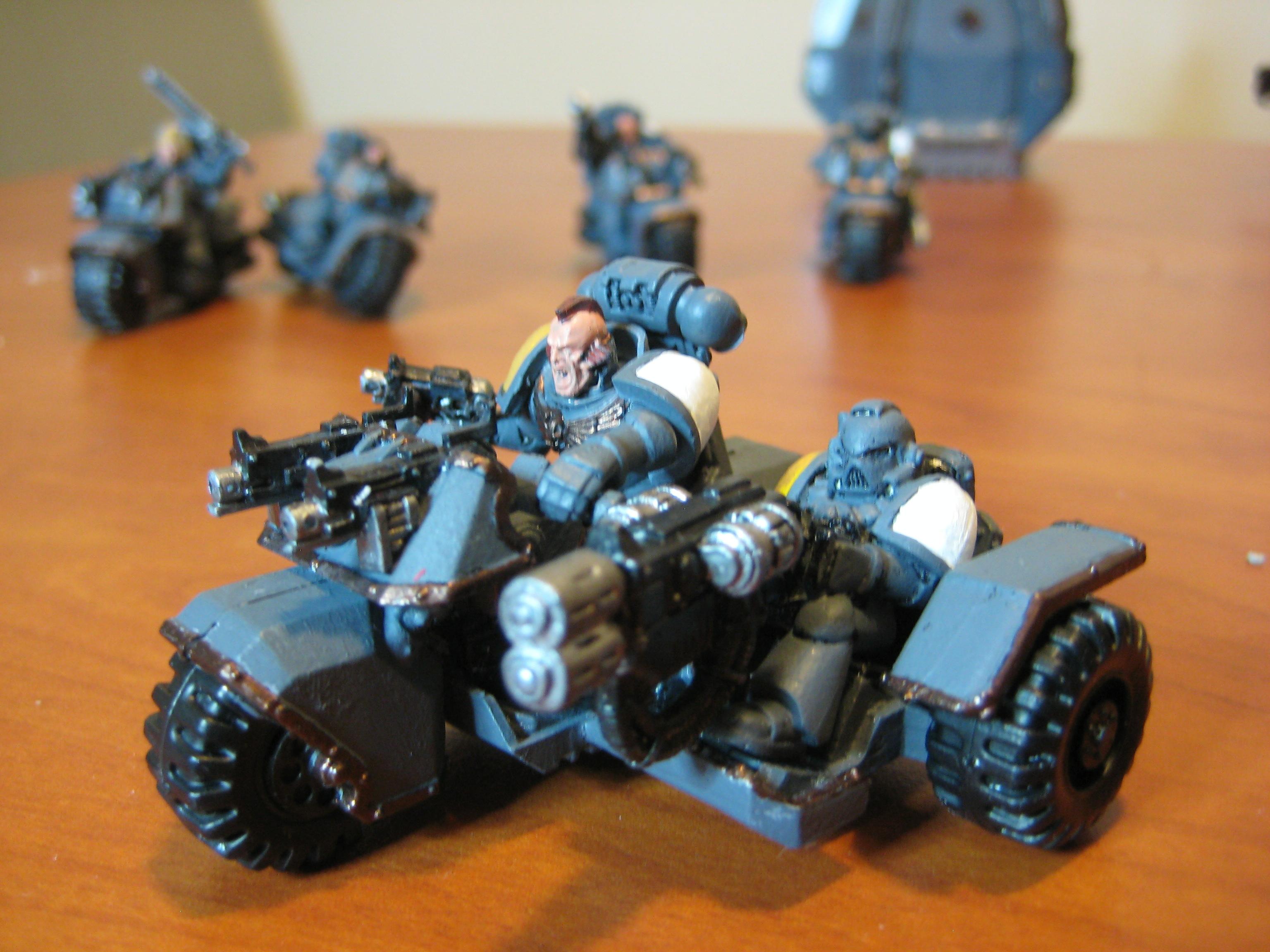 Attack Bike, Out Of Production, Space Marines, Space Wolves, Swiftclaws