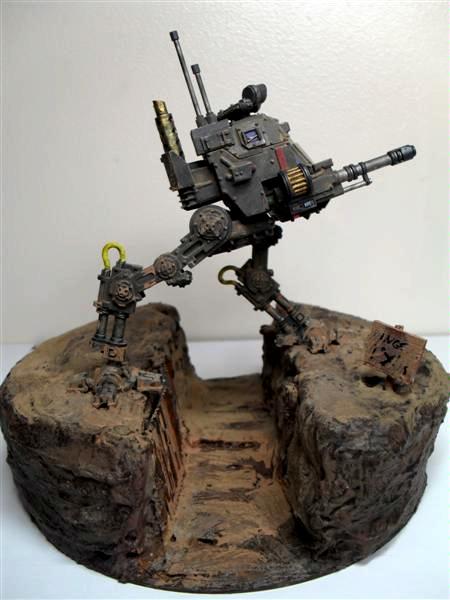 Diorama, Imperial, Imperial Guard, Trench, World War 2