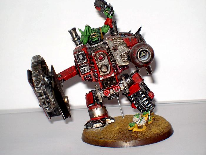 Conversion, Dreadnought, Orks, Warhammer 40,000