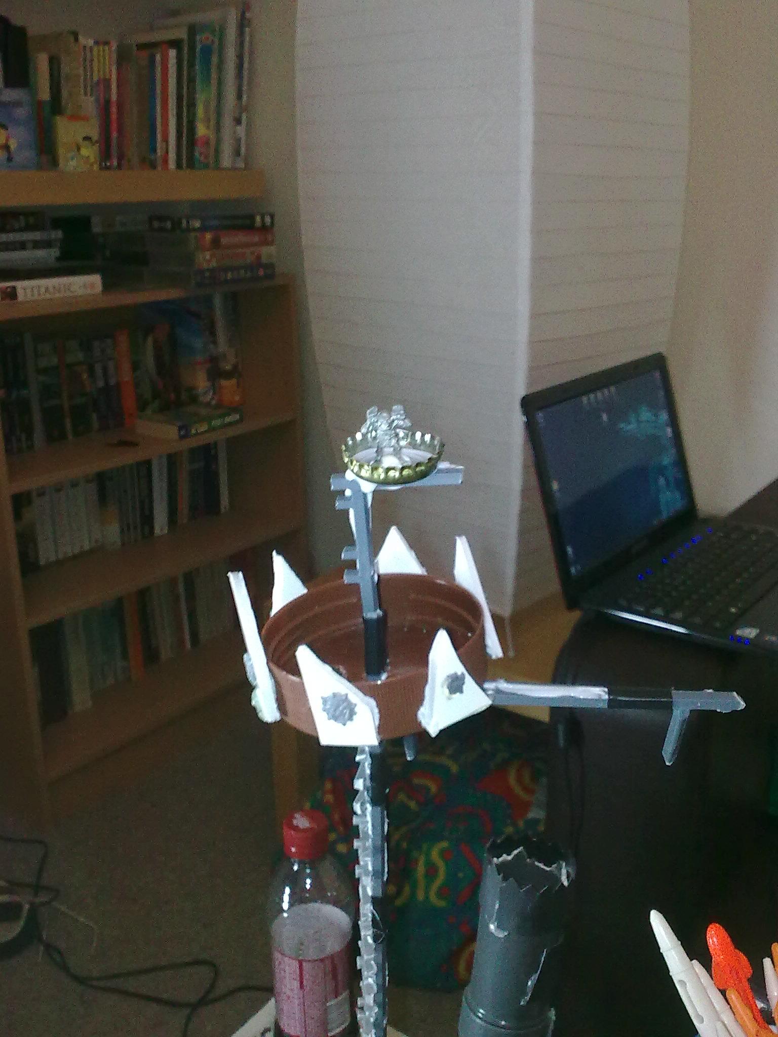 Da Krows Nest - If you got very good eyes you can see a tiny grot blowing raspberries at iz enemies - Da Ultimate Insult!